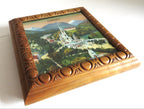 Antique French Lourdes Music Box Trivet: Ave Maria Religious Decor - Vintage French Treasures