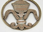 Antique French Vermeil First Communion Pendant: Hand Etched Chalice - Vintage French Treasures