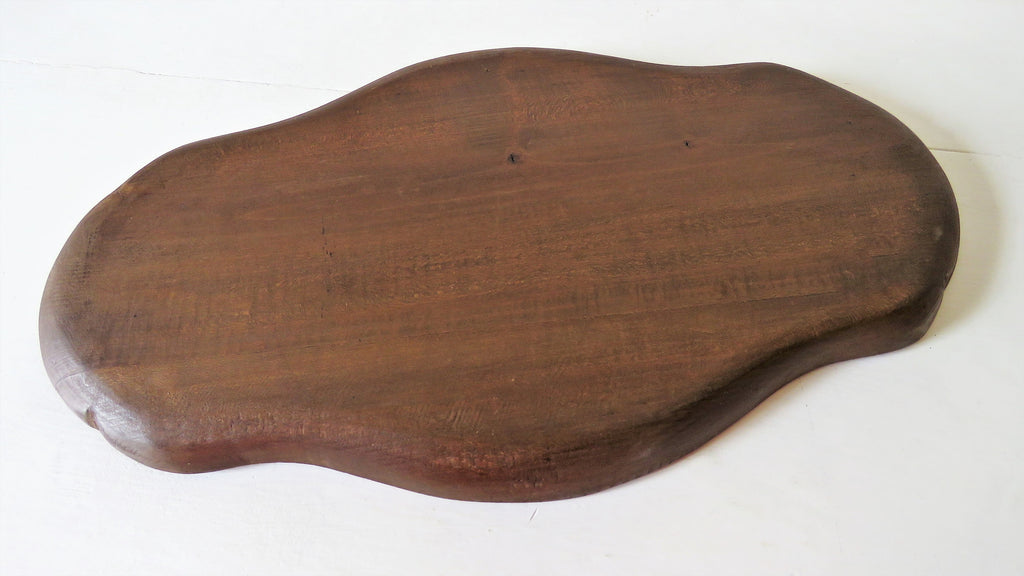 Antique French Wooden Lords Prayer Plate Lourdes - Vintage French Treasures
