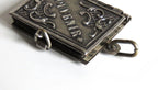 Antique French Notre-Dame de Liesse Miniature Souvenir Book Pendant, Pilgrimage Charm, Circa 1900 - Vintage French Treasures