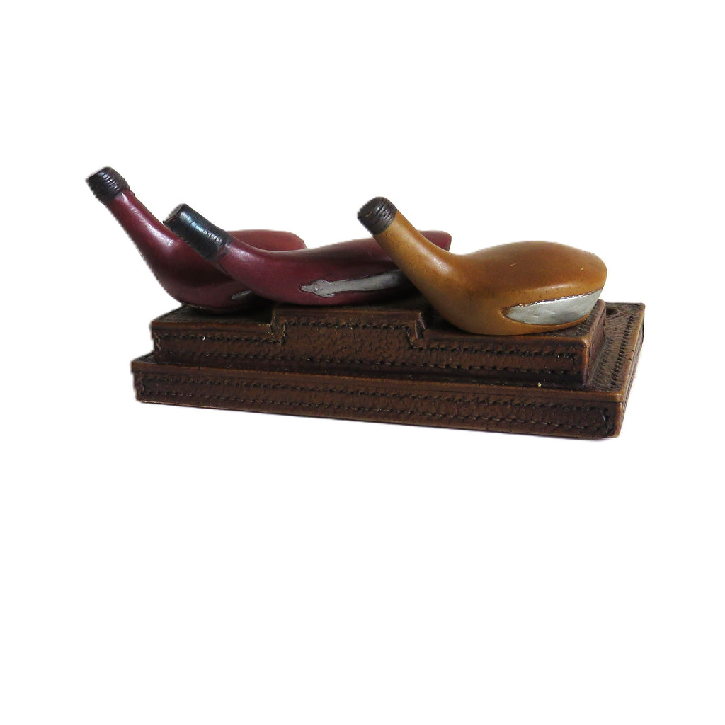 History of Golf Desk Pen Holder – Original Book Works England - Vintage French Treasures
