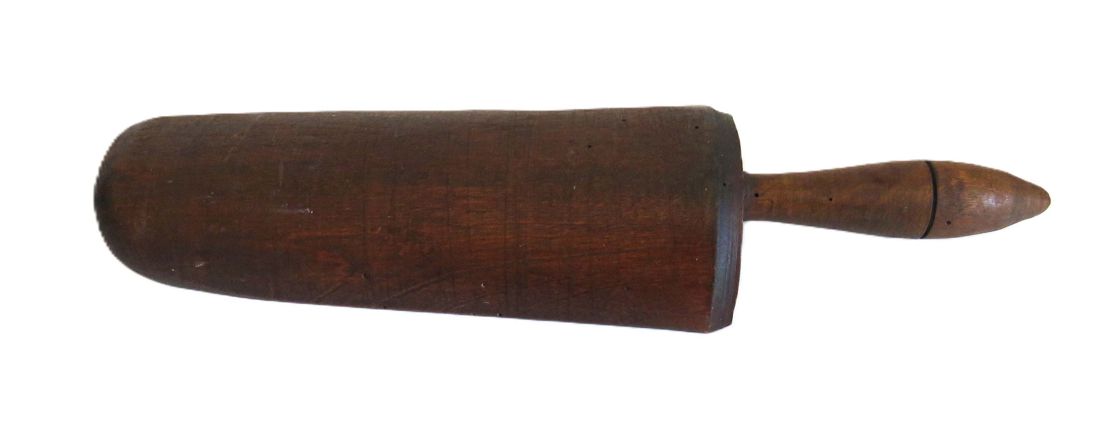 Antique French Wooden Grain Scoop Rustic Farmhouse Treen Measure - Vintage French Treasures