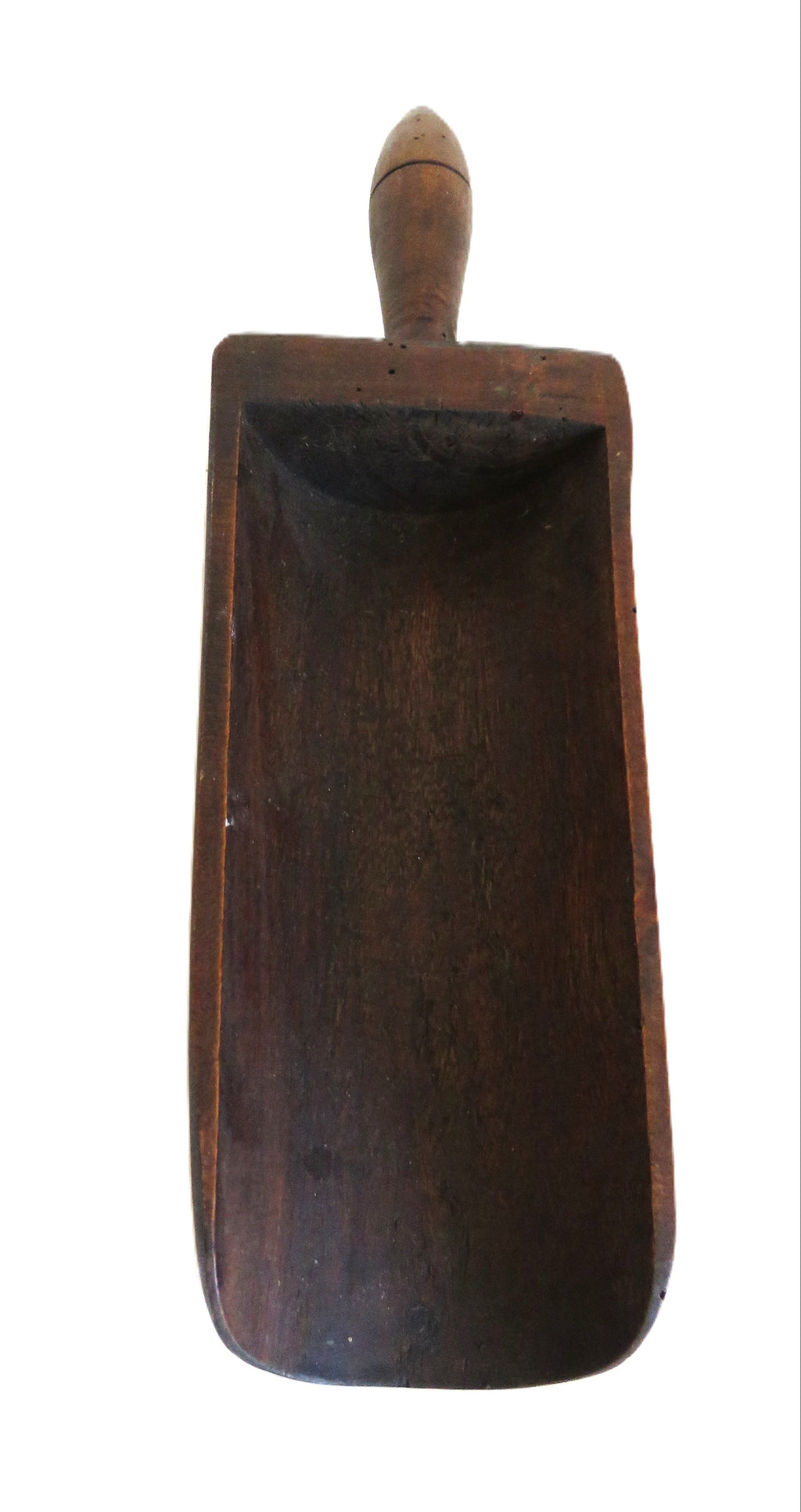 Antique French Wooden Grain Scoop Rustic Farmhouse Treen Measure - Vintage French Treasures
