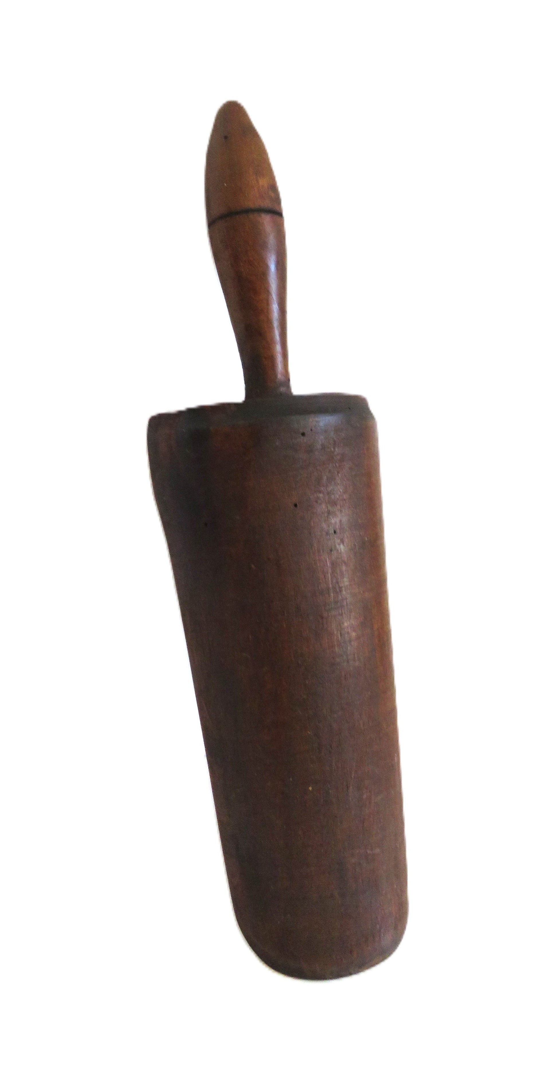 Antique French Wooden Grain Scoop Rustic Farmhouse Treen Measure - Vintage French Treasures