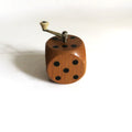 Vintage Wooden Dice Pepper Mill by Marlux - Vintage French Treasures
