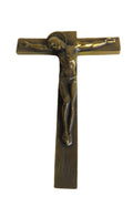 French Art Deco Bronze Crucifix by Hartmann c.1940–1950 -