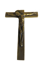 French Art Deco Bronze Crucifix by Hartmann c.1940–1950 -