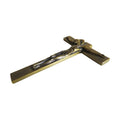 French Art Deco Bronze Crucifix by Hartmann c.1940–1950 -