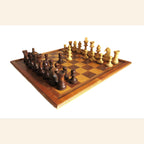 Vintage French Henri Chavet Staunton Chess Set Pre 1989 -