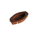 Antique French Wooden Butter Mold Press Carved Folk Art Kitchenalia Farmhouse Decor -