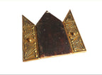 Vintage Florentine Folding Religious Triptych, Madonna and Child, Italian Gilt Devotional Shrine - Vintage French Treasures