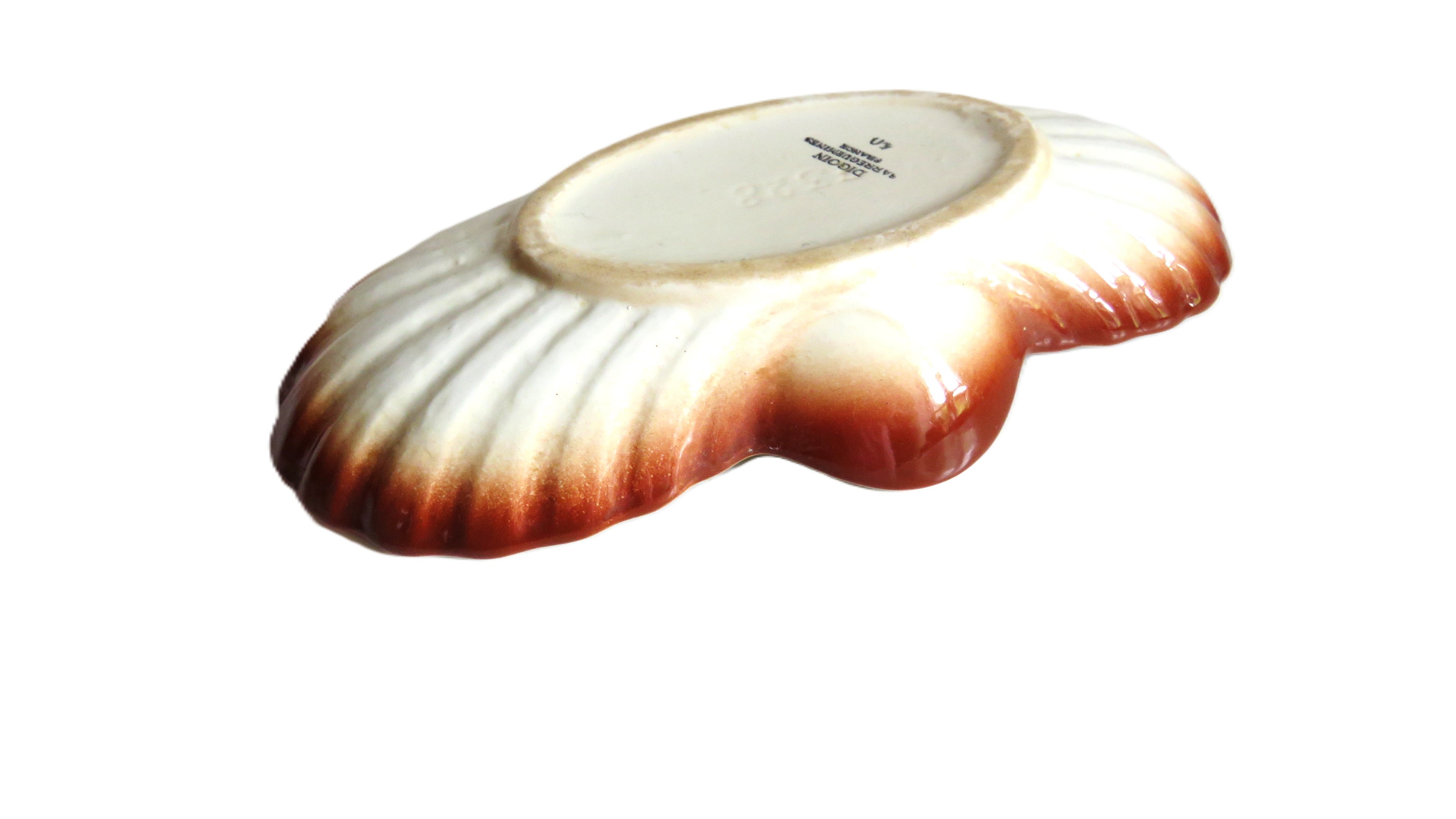 Vintage French Digoin Sarreguemines Beurre Charentes-Poitou Advertising Butter Dish - Vintage French Treasures