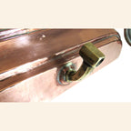 Authentic Antique French Copper Wall Fountain Basin & Water Reservoir -