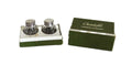 Christofle Solid Silver Salt & Pepper Shakers in Original Box French Hallmarked - Vintage French Treasures