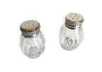 Christofle Solid Silver Salt & Pepper Shakers in Original Box French Hallmarked - Vintage French Treasures