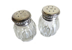 Christofle Solid Silver Salt & Pepper Shakers in Original Box French Hallmarked - Vintage French Treasures
