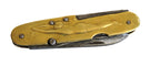 Antique French Art Nouveau Figural Pocket Knife & Corkscrew, Pradel -