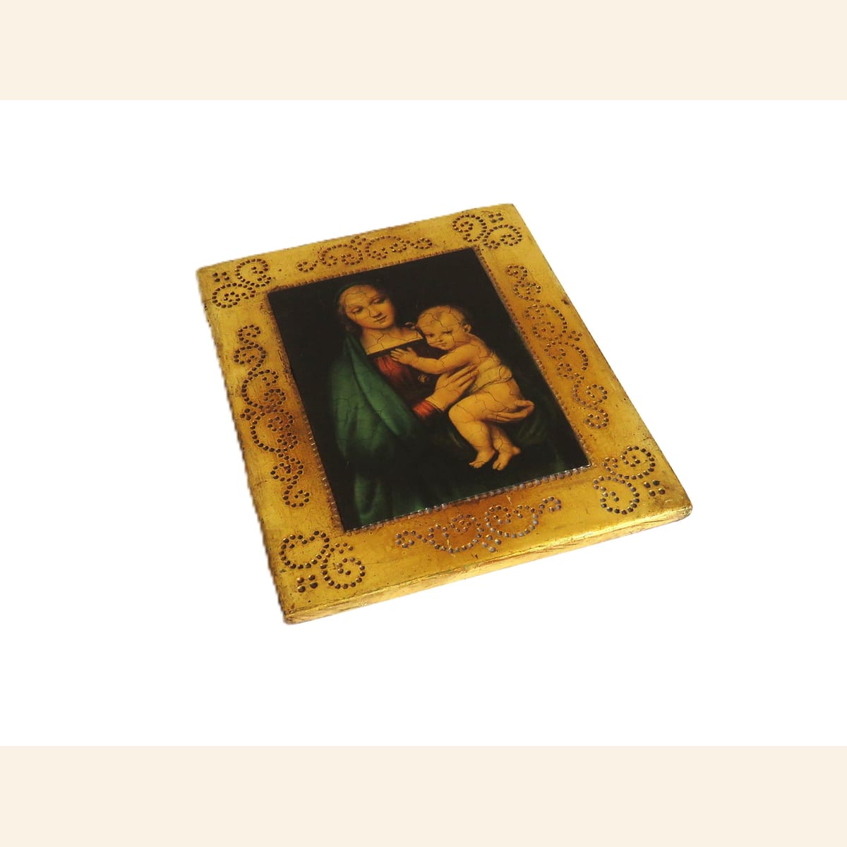 Antique Religious Icons, Plaques & Triptychs – Vintage French