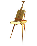 Vintage French Artist's Field Easel & Painting Box Manet -
