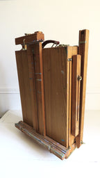 Vintage French Artist's Field Easel & Painting Box Manet -