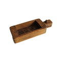 Antique French Wooden Butter Mold Press Primitive Folk Art Kitchen Tool - Vintage French Treasures