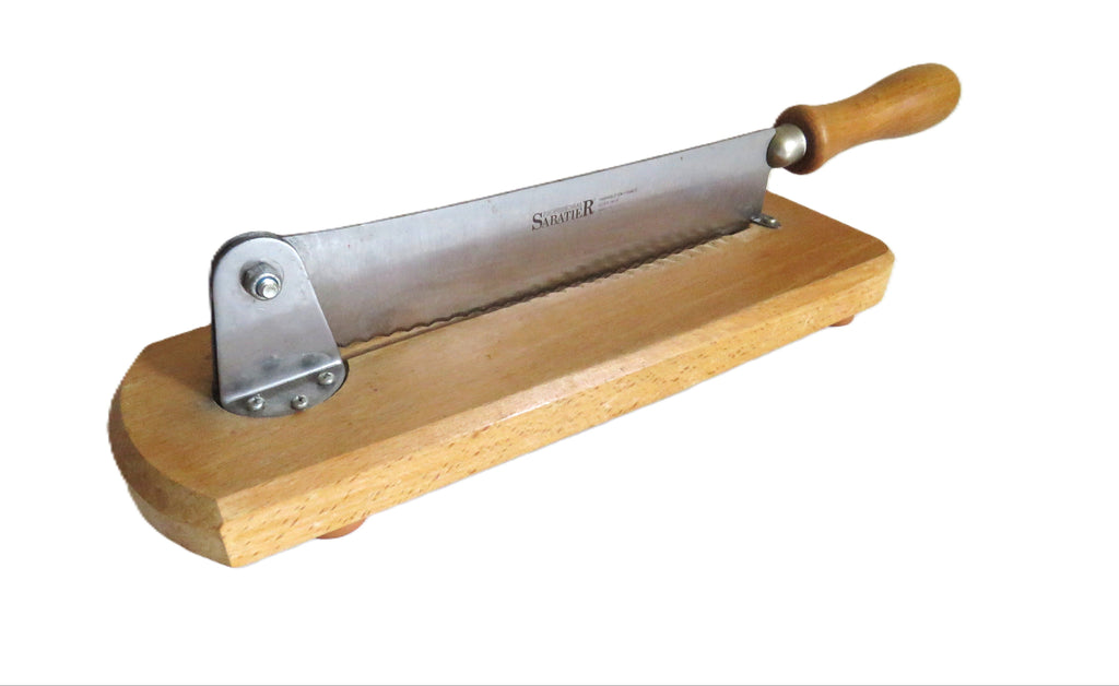 Vintage French Sabatier Guillotine Bread Slicer – Professional Made in France Kitchen Cutter - Vintage French Treasures