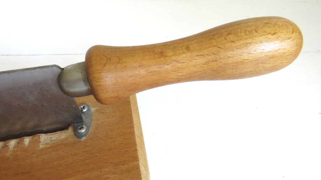 Vintage French Sabatier Guillotine Bread Slicer – Professional Made in France Kitchen Cutter - Vintage French Treasures