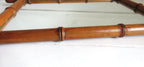 Vintage Chinoiserie Faux Bamboo Wall Mirror, Decorative Mid Century Mirror, Faux Bamboo Frame -