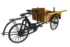 Vintage French Florist Delivery Tricycle Display | Wooden Flowers & Plants Bicycle Cart | Decorative Shop Display - Vintage French Treasures