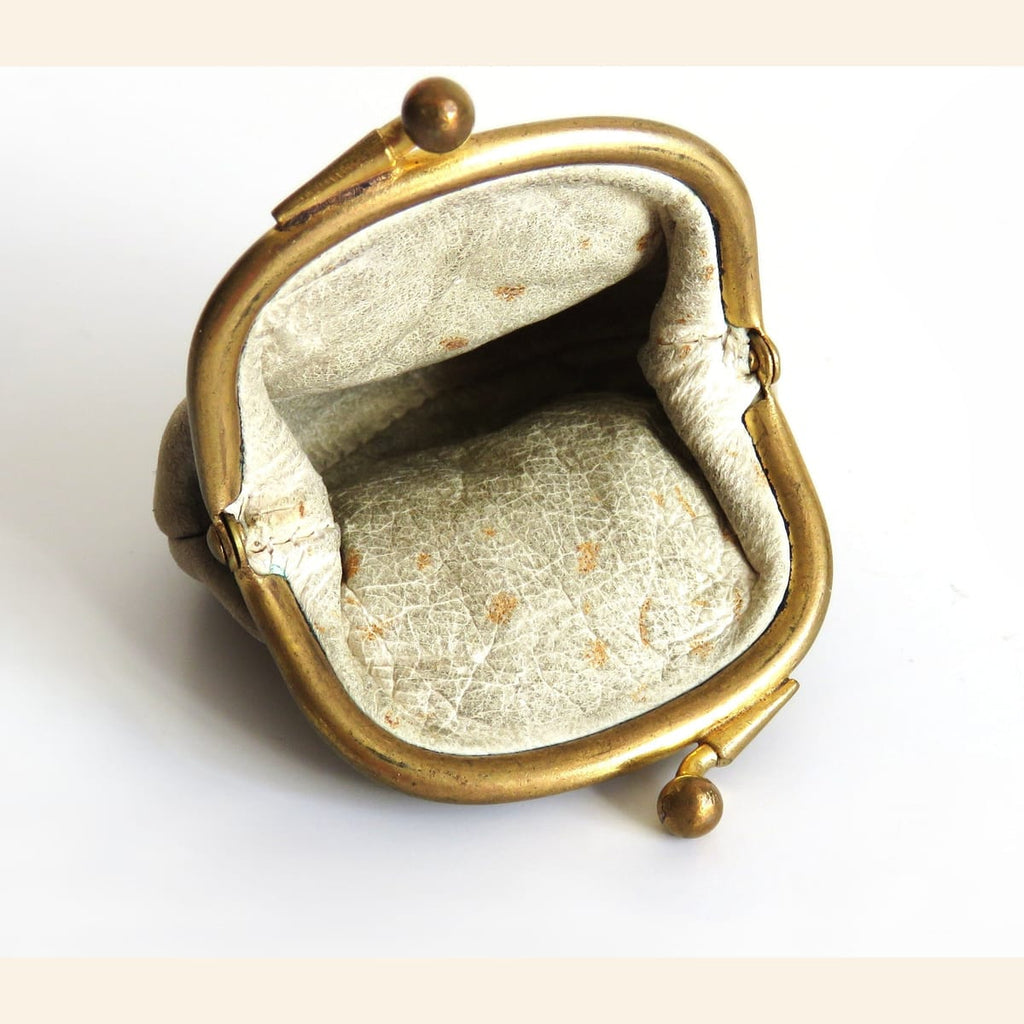 Antique French Hallmarked Silver Rosary with Vermeil Crucifix, Marian Centre & Original Purse - Vintage French Treasures