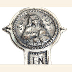 Spanish Silver Four Evangelists Cross, Christ Crucified, Catholic Devotional Cross - Vintage French Treasures