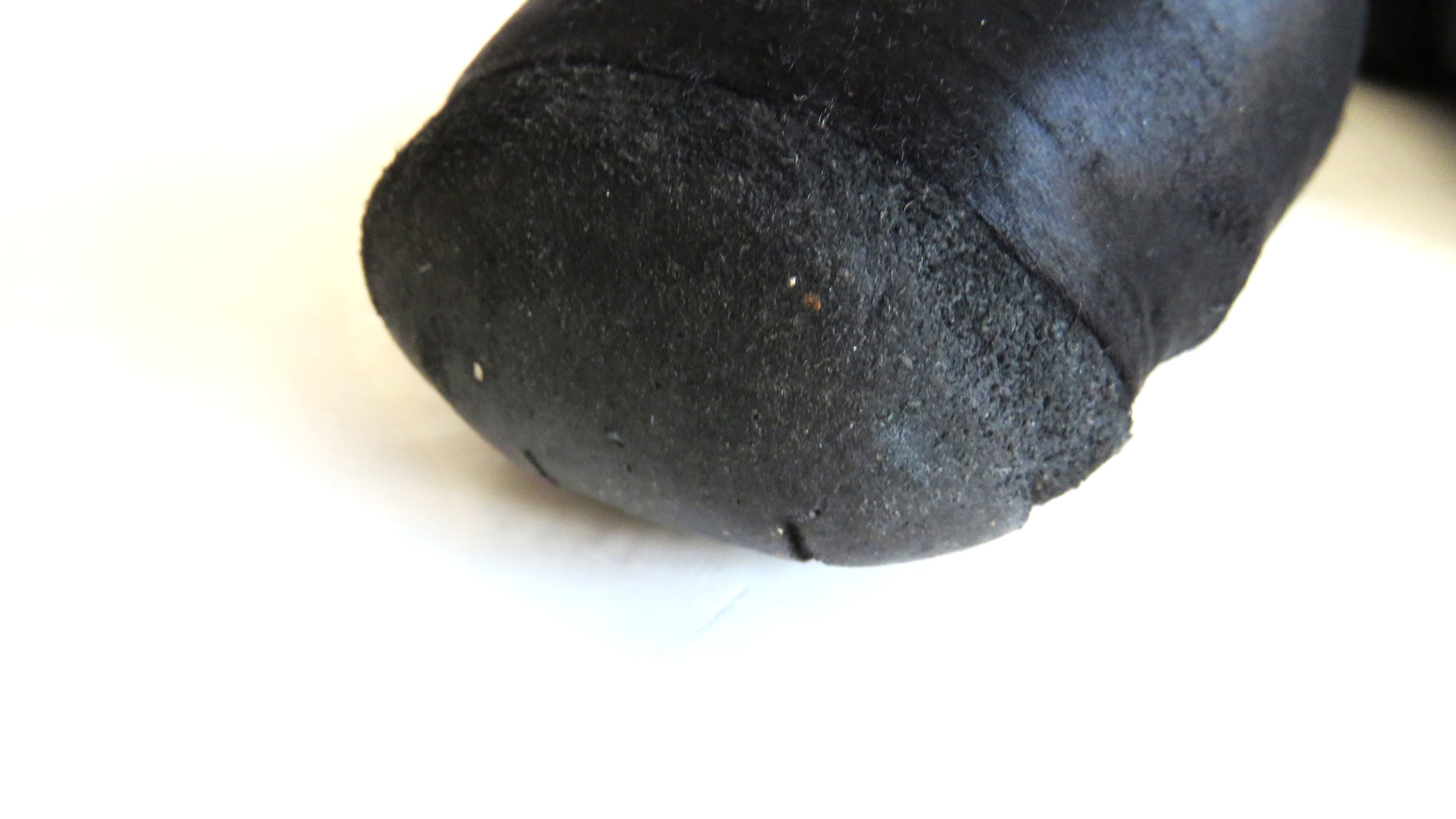 Antique French Ballet Shoes – Black Satin Pointe Slippers – Paris – Size 11 - Vintage French Treasures