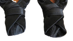 Antique French Ballet Shoes – Black Satin Pointe Slippers – Paris – Size 11 -