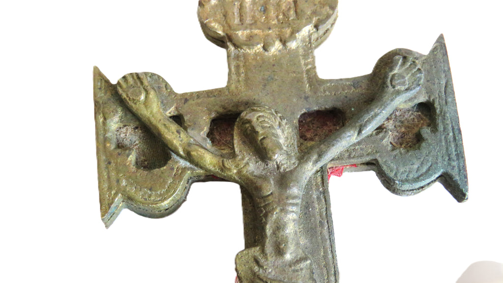 Antique Caravaca Crucifix - Vintage French Treasures