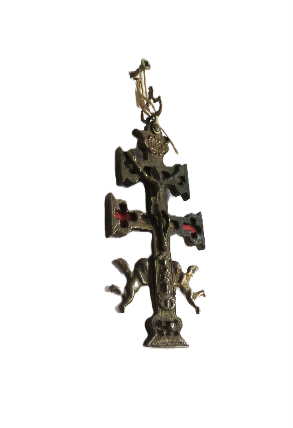 Antique Caravaca Crucifix - Vintage French Treasures