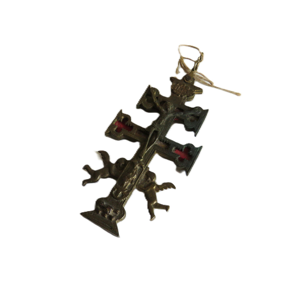 Antique Caravaca Crucifix - Vintage French Treasures