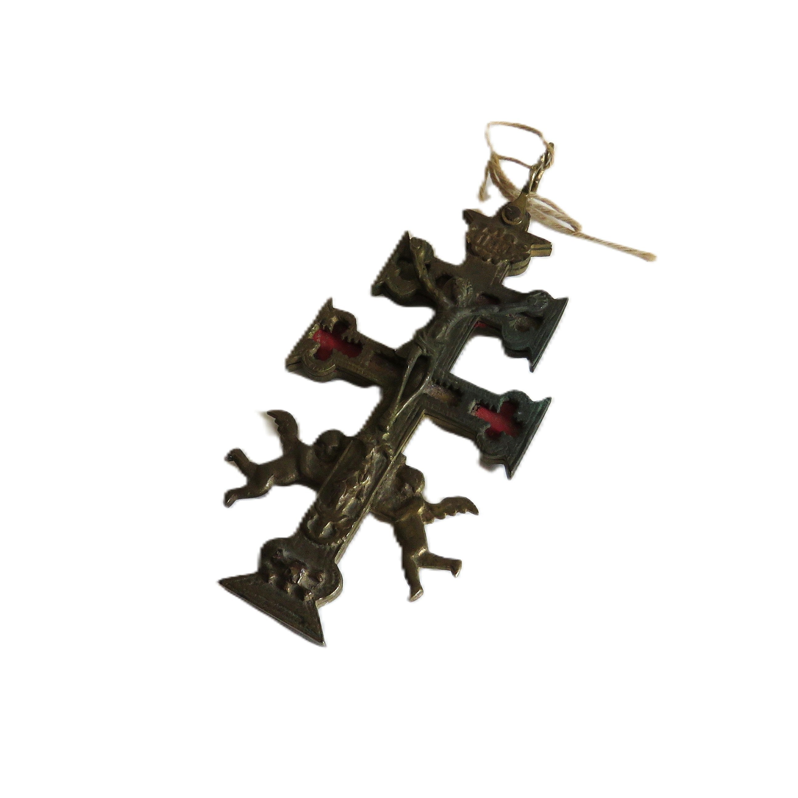 Antique Caravaca Crucifix - Vintage French Treasures