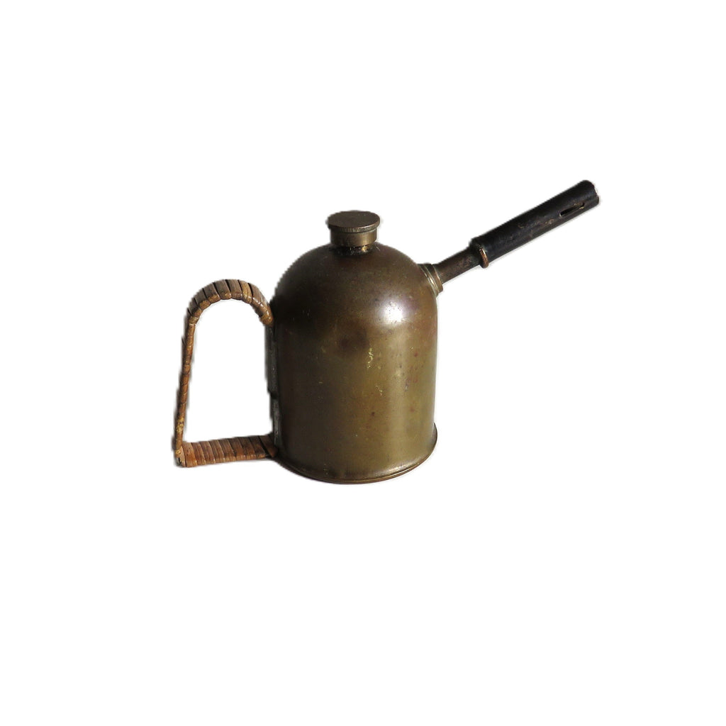 Vintage English Lamb No. 1 Brass Blowlamp by John Shaw & Sons - Vintage French Treasures