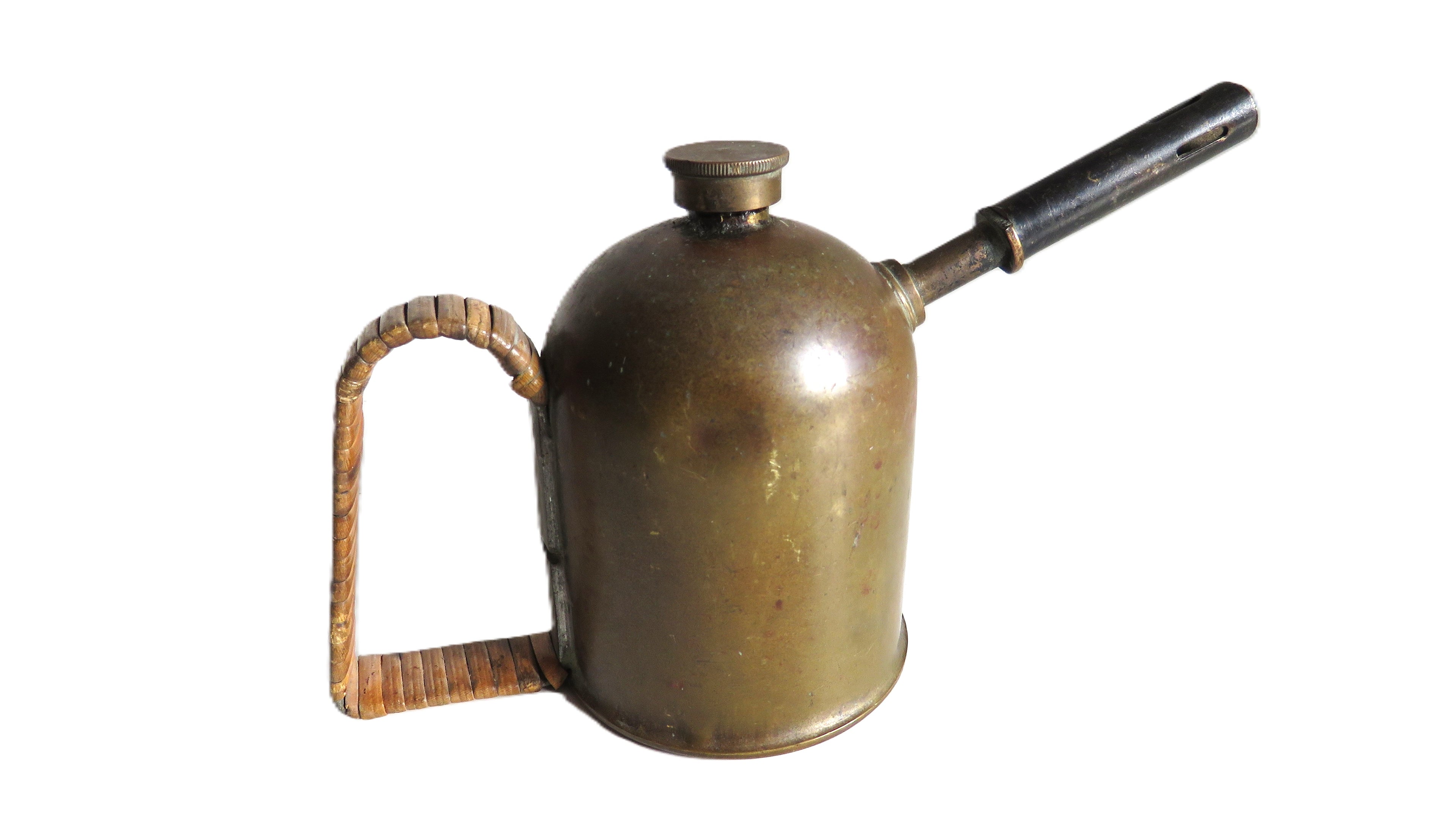 Vintage English Lamb No. 1 Brass Blowlamp by John Shaw & Sons - Vintage French Treasures