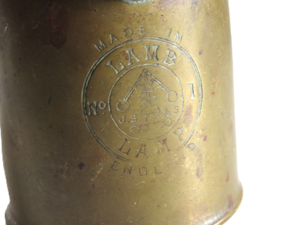 Vintage English Lamb No. 1 Brass Blowlamp by John Shaw & Sons - Vintage French Treasures