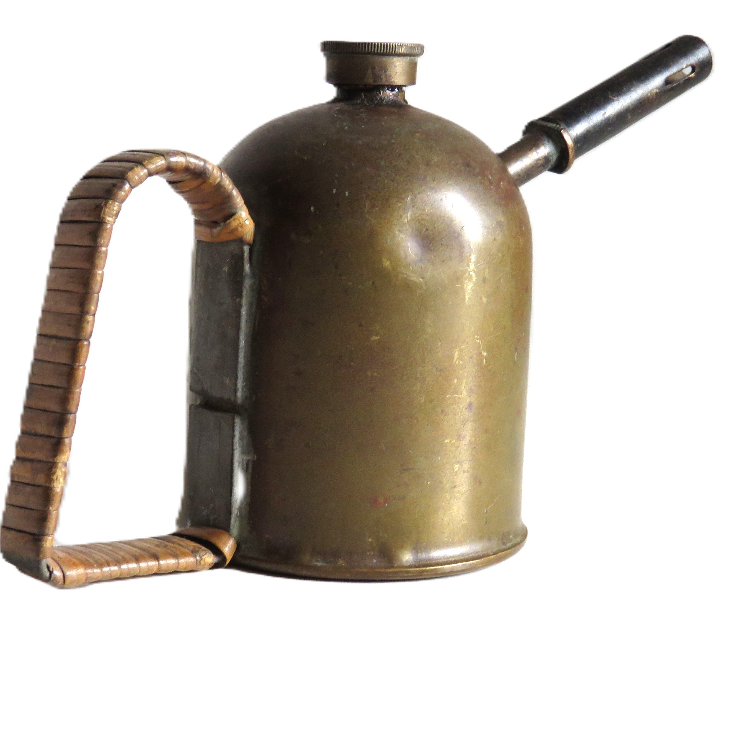 Vintage English Lamb No. 1 Brass Blowlamp by John Shaw & Sons - Vintage French Treasures