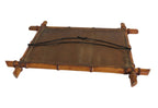 Vintage Chinoiserie Faux Bamboo Wall Mirror, Decorative Mid Century Mirror, Faux Bamboo Frame - Vintage French Treasures