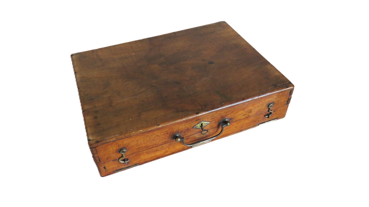 Antique French Artist’s Paint Box with Palette, Breveté S.G.D.G. Paris, c.1900 - Vintage French Treasures