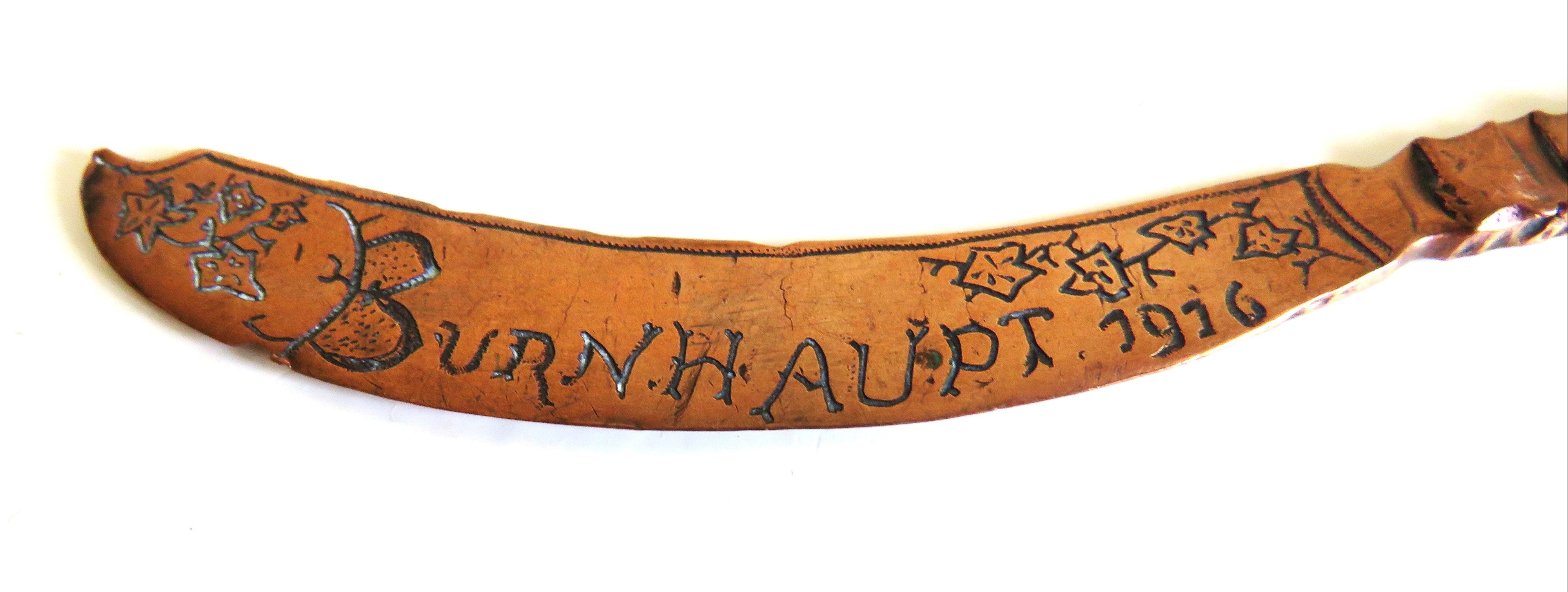 Antique WWI Trench Art Letter Openers – Burnhaupt Alsace 1916 & R.G. 1916 - Vintage French Treasures