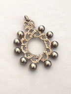 Antique French silver dizainier – c.1880–1910 – hallmarked sanglier – decade rosary – Catholic devotional - Vintage French Treasures
