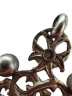 Antique French silver dizainier – c.1880–1910 – hallmarked sanglier – decade rosary – Catholic devotional - Vintage French Treasures