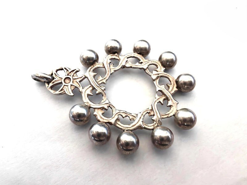 Antique French silver dizainier – c.1880–1910 – hallmarked sanglier – decade rosary – Catholic devotional - Vintage French Treasures